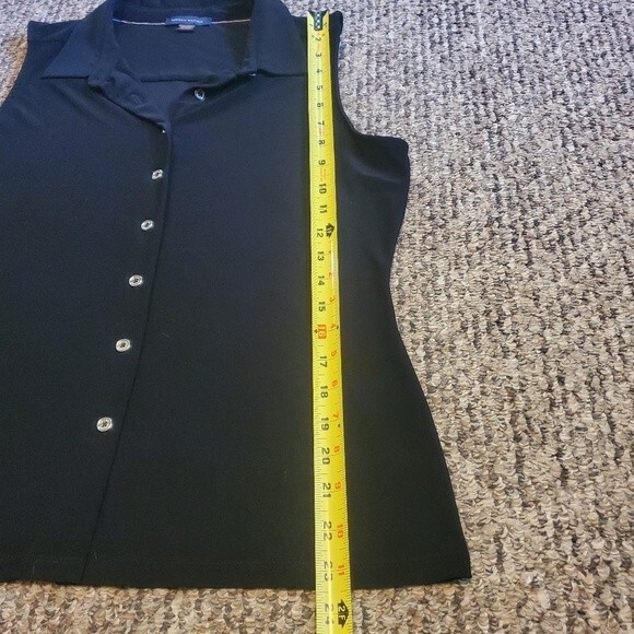 Tommy Hilfiger Sleeveless Blouse and Sports Bra - Preppy Business Casual Athlete - Picture 5 of 8